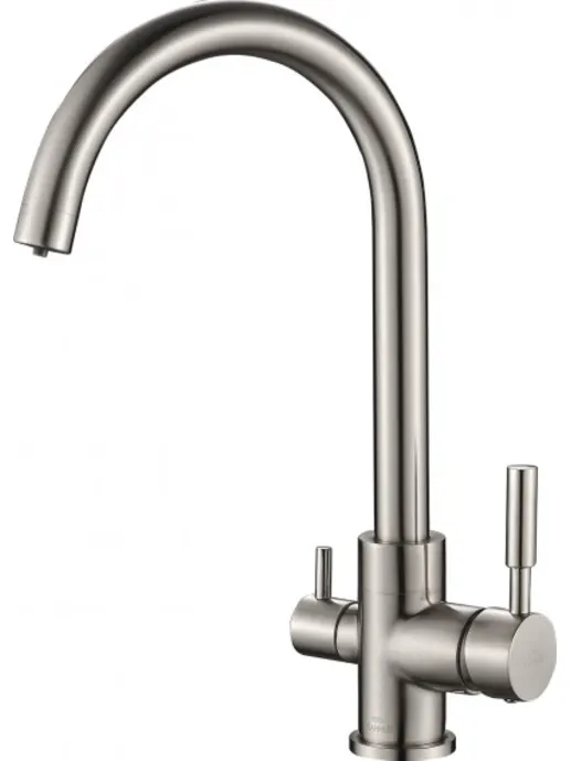 Смеситель для кухни Zorg Steel Hammer SH 713 САТИН