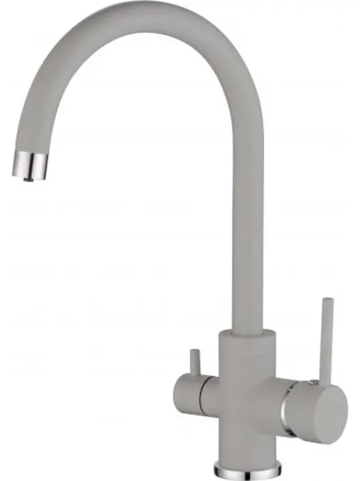 Смеситель AquaSanita Sabiaduo 2963 220 argent