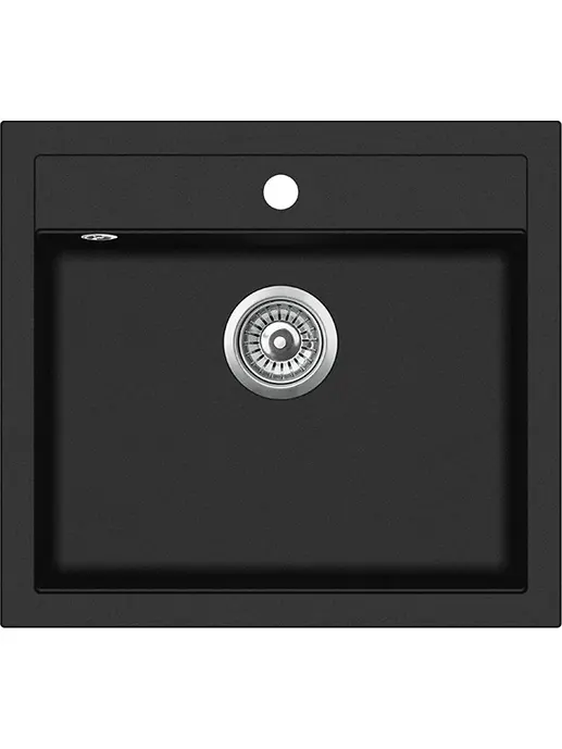Мойка AquaSanita Quadro SQQ 100 601 W black metallic