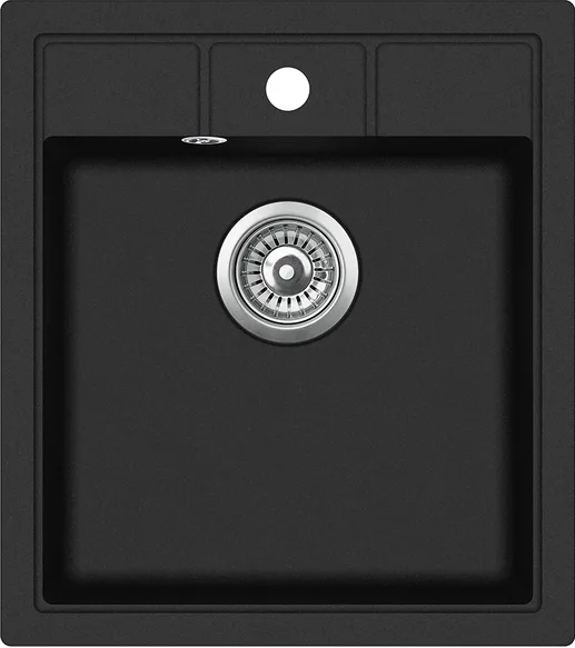Мойка AquaSanita Nova SQN 100 601 W black metallic