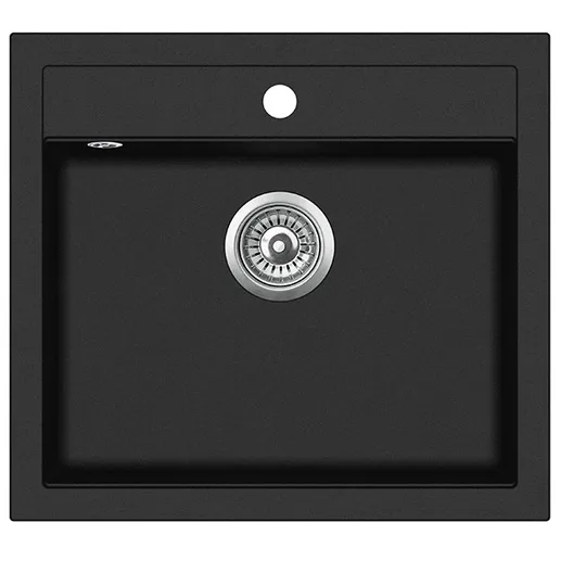 Мойка AquaSanita Quadro SQQ 100 601 W black metallic