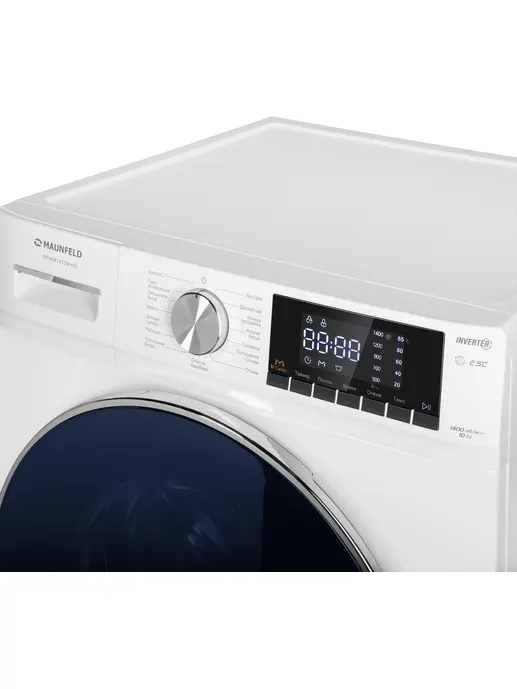 Стиральная машина c инвертором MAUNFELD MFWM1410WH02 (Китай)