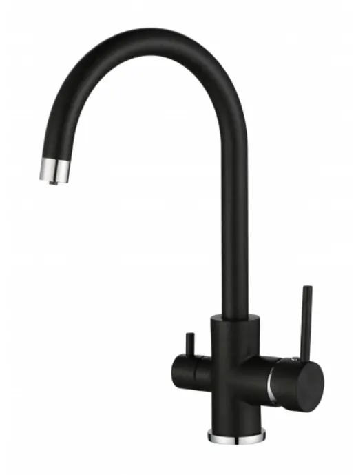 Смеситель AquaSanita Sabiaduo 2963 601 black metallic