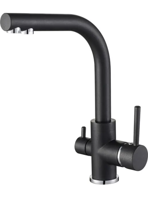 Смеситель AKVADUO 2663 601 black metallic