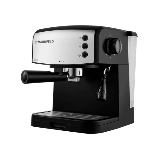 Кофемашина рожкового типа MAUNFELD MF-734BK