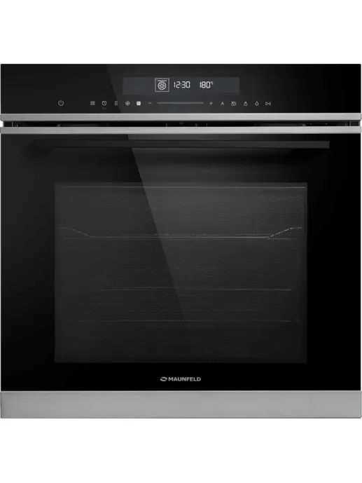 Шкаф духовой электрический с СВЧ MAUNFELD MEOR7217SMB