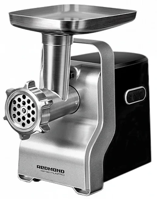 Мясорубка REDMOND RMG-1230-7, Черный/серебро