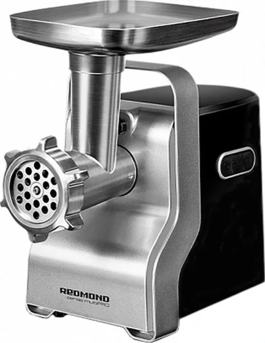 Мясорубка REDMOND RMG-1230-7, Черный/серебро