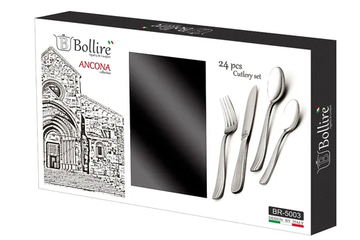 Набор столовых приборов Bollire BR-5004, 24 предмета
