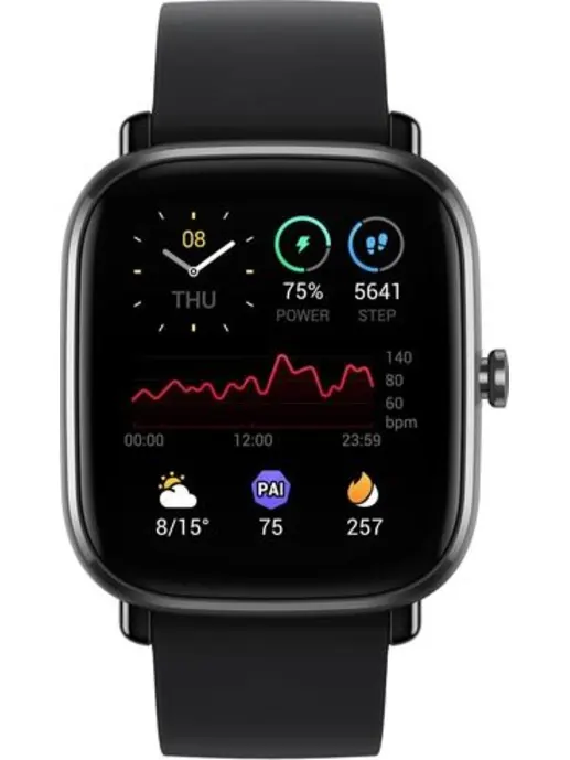 Умные часы Amazfit GTS 2 mini модель A2018, черный A2018 черный