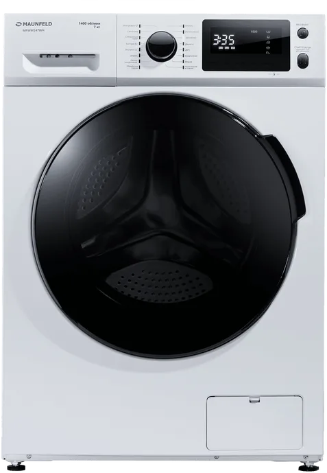 Стиральная машина c инвертором и паром MAUNFELD MFWM147WH