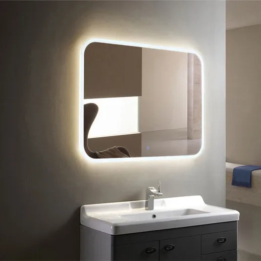 Зеркало demure led 800x600