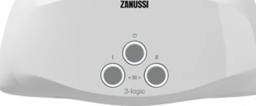 Водонагреватель проточный Zanussi 3-logic 3,5 T (кран)