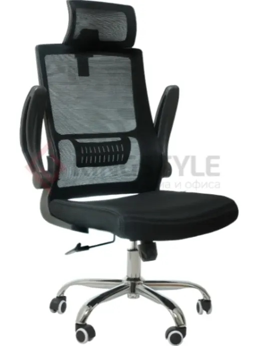 Кресло офисное  SITUP  VISTA Chrome  (сетка Black / Black )