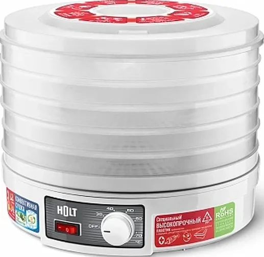 Сушилка для овощей и фруктов Holt HT-FD-002 белый