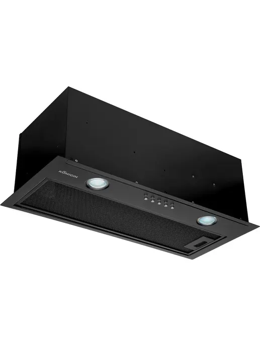 Кухонная вытяжка Konigin Flatbox Full Black 60 арт. 102054