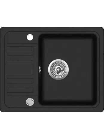 Мойка AquaSanita Notus SQ 102 601 AW black metallic