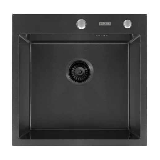 Мойка ARFEKA ECO AR 500*500 BLACK PVD NANO DECOR