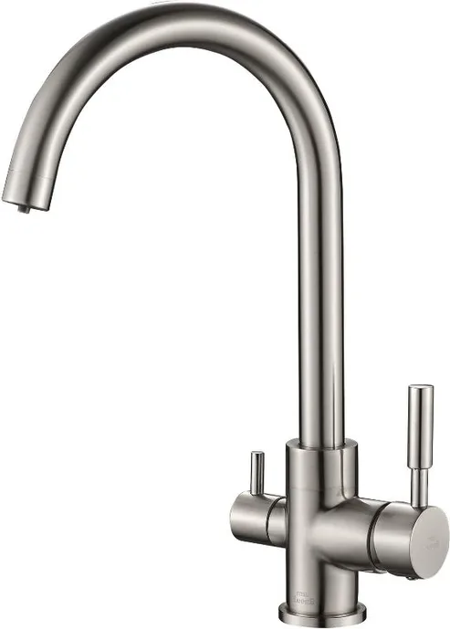Смеситель для кухни ZorG Steel Hammer SH 713 сатин