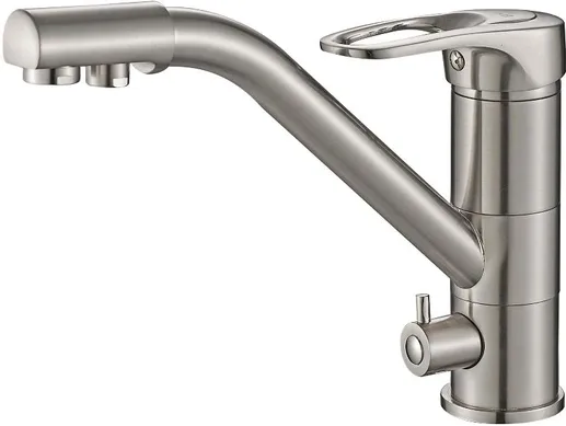 Смеситель для кухни ZorG Steel Hammer SH 321 сатин