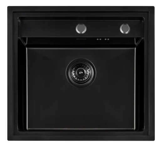 Мойка ARFEKA AF 520*490 BLACK PVD NANO