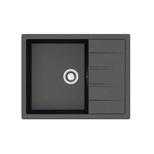 Мойка из искуственного камня BR-6502 (черный)