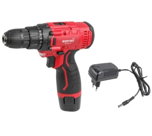 Аккум. дрель-шуруповерт WORTEX LX BD 1213-1 Li в кор. 12 В, 25 Н*м, 1х