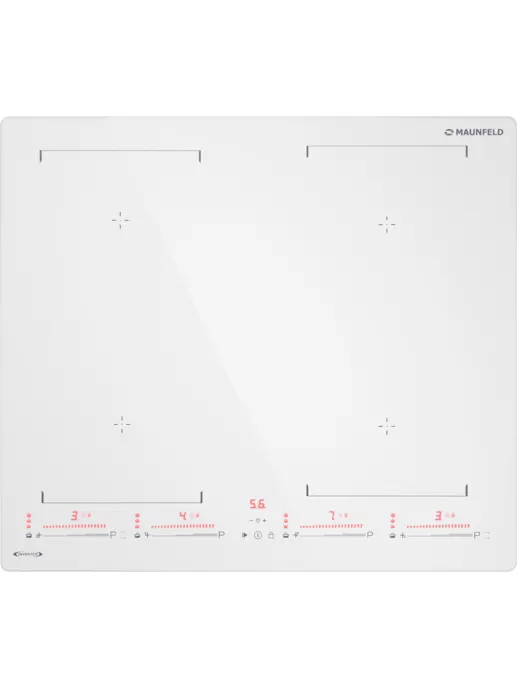 Индукционная варочная панель MAUNFELD CVI604SBEXWH Inverter