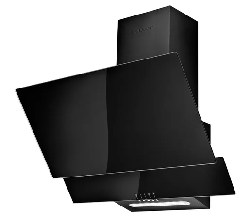 Кухонная вытяжка Holt HT-RH-016 60, цвет: чёрный, стеклянная, 60 см/Ту