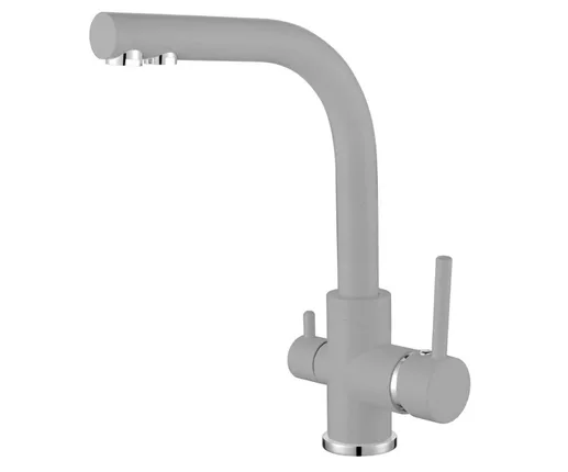 Смеситель AquaSanita Akvaduo 2663 220 argent