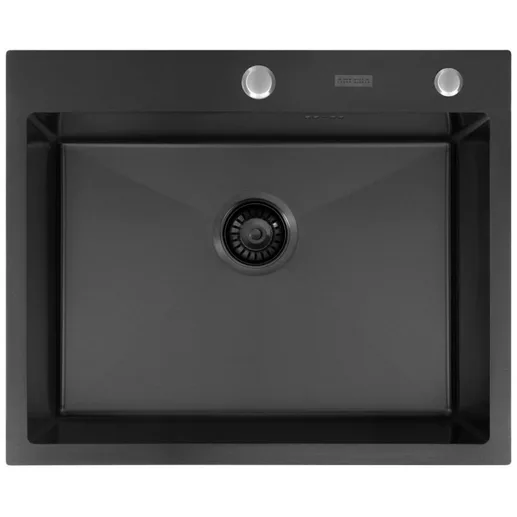 Мойка ARFEKA ECO AR 600*500 BLACK PVD NANO