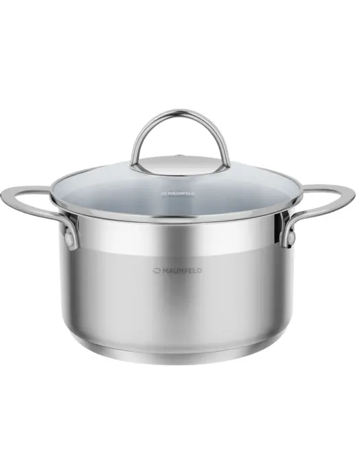 Кастрюля MAUNFELD GERDA MCS25S07 из нержавеющей стали 18 см, 2,5 л.