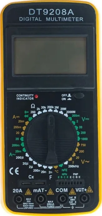 Мультиметр DT 9208A