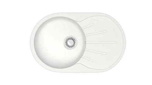 Мойка из искуственного камня BR-7501 (белый)