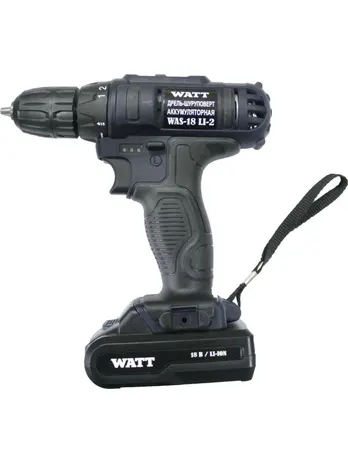 1.018.031.12 Шуруповерт WATT WAS-18Li-2