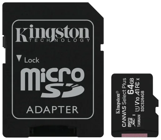 Карта флэш памяти Kingston SDCS264GB