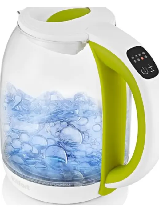 Чайник KT-6140-2 (бело-салатовый)