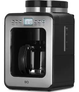 Капельная кофеварка со встроенной кофемолкой BQ CM7001 Стальной-Черный на скидке
