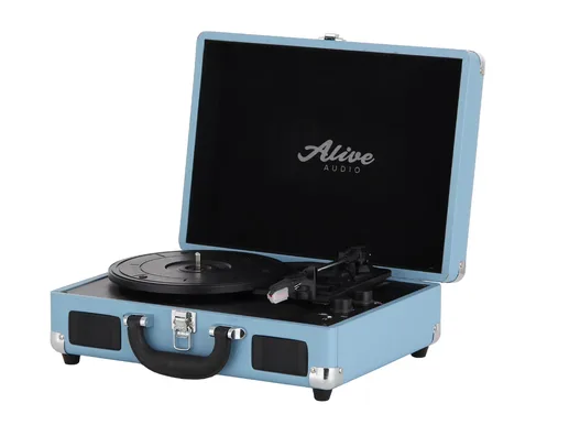 Виниловый проигрыватель Alive Audio VIBE MIM-01-BL