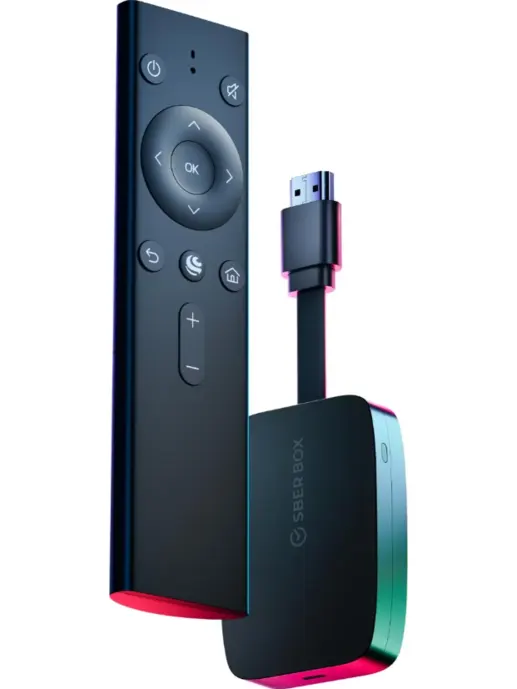 Smart-TV приставка Sber Box (SBDV-00004) с голосовым ассистентом Салют