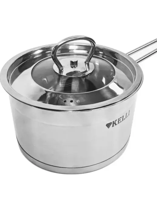 Сотейник из нержавеющей стали KL-4720-16 (1х8)