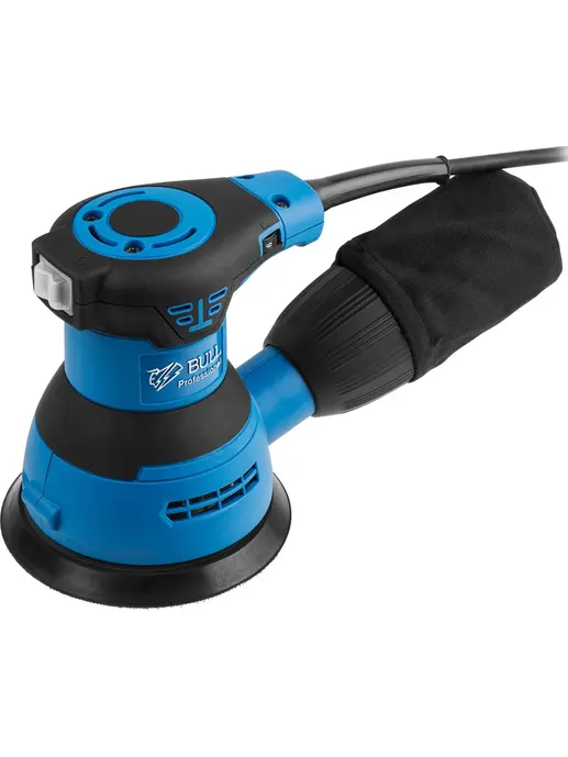 Эксцентриковая шлифмашина BULL OS 1235 в кор. 350 Вт, 125 мм, 8000-1