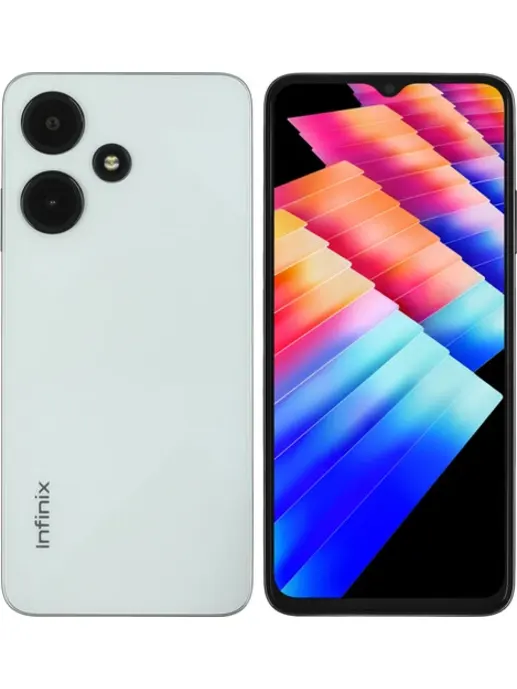 Смартфон INFINIX HOT 30i 128+8 Diamond White, модель X669D, арт. X669D