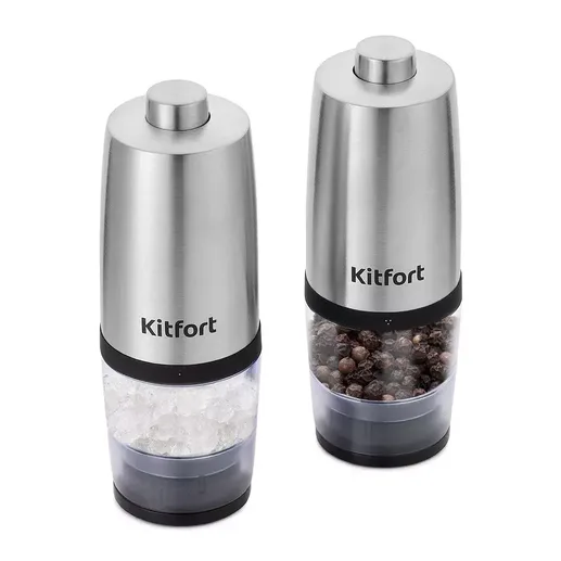 Набор автоматических мельниц для соли и перца Kitfort  КТ-6004