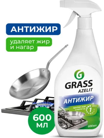 Средство чистящее для кухни GraSS "Azelit", 600мл.