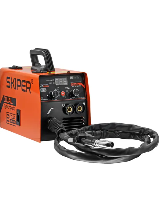 Полуавтомат сварочный SKIPER FLUX/MMA-210D-10