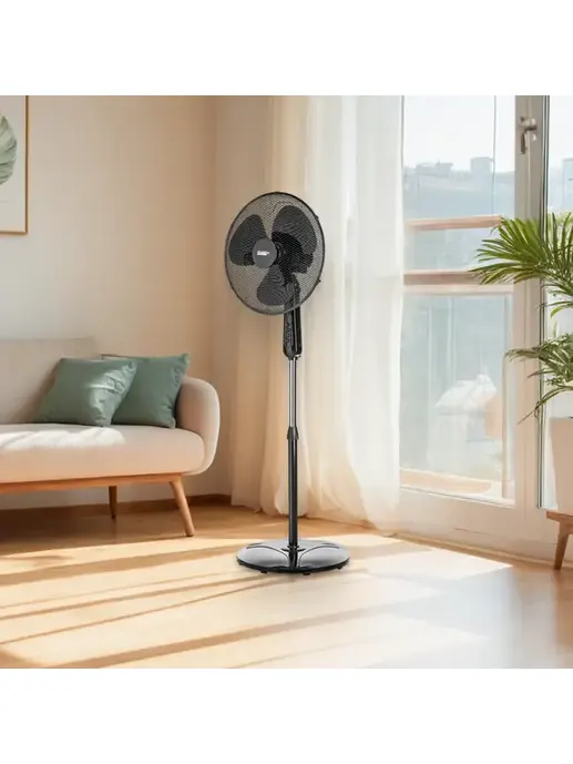 Вентилятор Sundays Home RD-40A (черный)