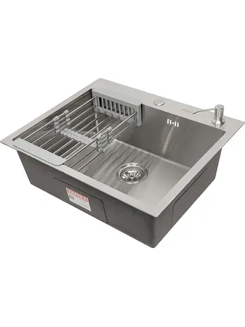 DS6050 Кухонная мойка 600*500*200mm , нержавеющая сталь с сифоном