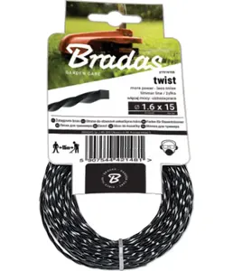 Леска плетеная BRADAS 1,6мм/15м арт.ZTS1615K на скидке