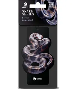 Ароматизатор воздуха картонный GRASS Snake (berries & menthol) арт.ST- на скидке